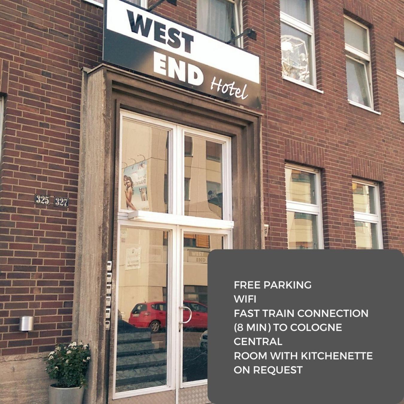 Hotel Westend Colonia Exterior foto